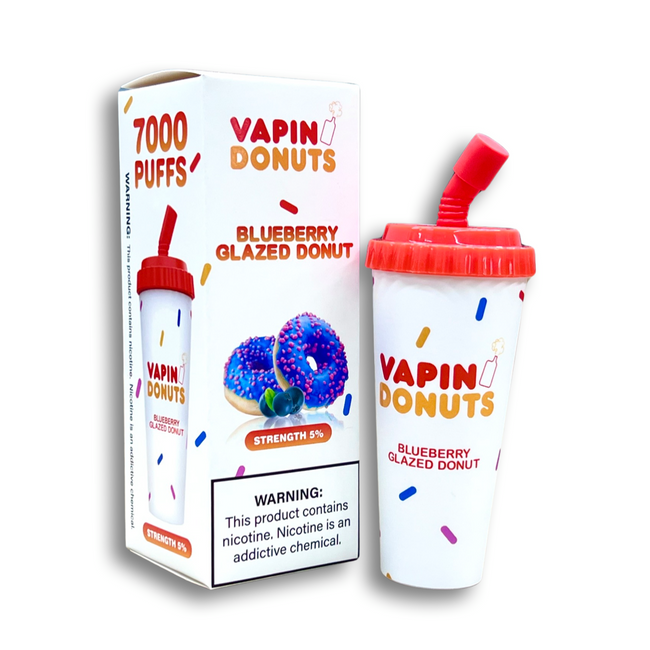 Vapin’ D Vapin Donuts - Cup - 7000 Puffs - Single Unit Best Sales Price - Disposables