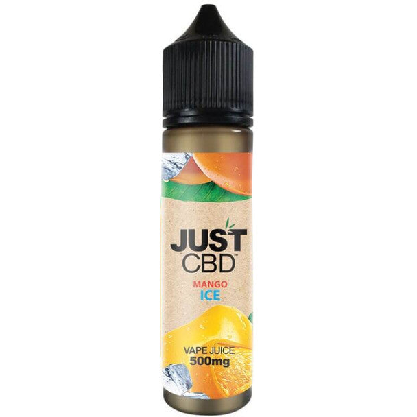 JustCBD - CBD Vape Juice - Mango Ice - 1500mg - 3000mg Best Sales Price - eJuice