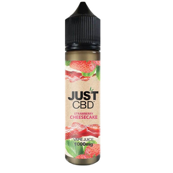 JustCBD - CBD Vape Juice - Strawberry Cheesecake 1500mg 3000mg Best Sales Price - eJuice