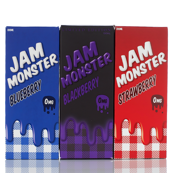 Jam Monster No Nicotine Vape Juice 100ml (Blackberry) Best Sales Price - eJuice