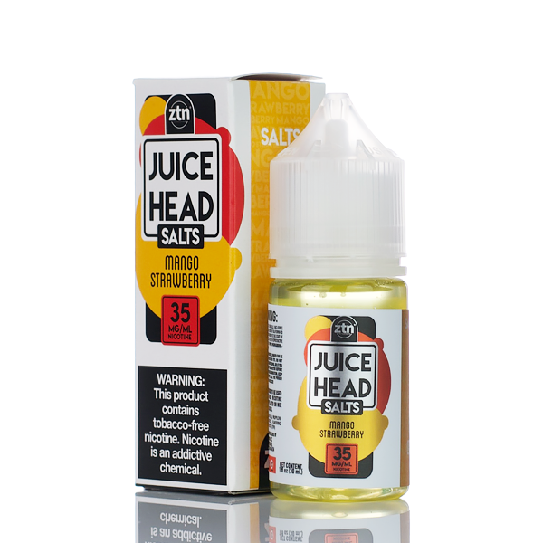 Juice Head TFN Salts Mango Strawberry 30ml Best Sales Price - Salt Nic Vape Juice