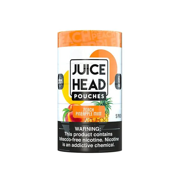 Juice Head ZTN Pouches Peach Pineapple Mint Can Best Sales Price - eJuice