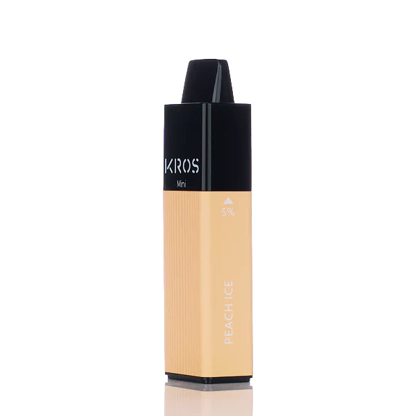 KROS Mini 4000 Puffs Disposable Vape - 10ML Peach Ice Best Sales Price - Disposables