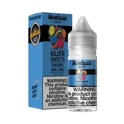 Killer Sweets Rain Bops Vapetasia Salt Nic E-Juice 30ml Best Sales Price - Salt Nic Vape Juice