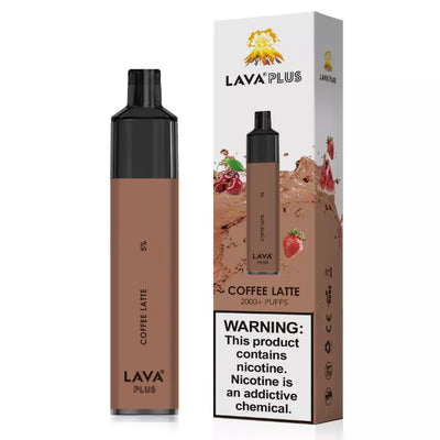 Lava Plus 2600 Puffs Disposable - Coffee Latte Best Sales Price - Disposables