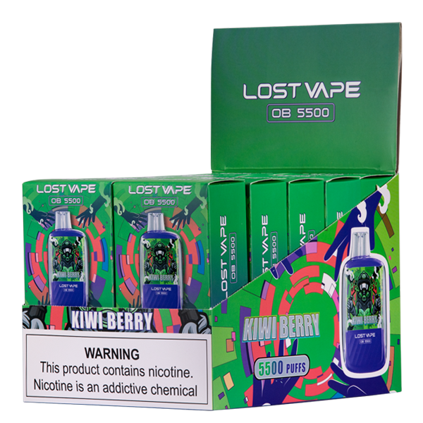 Kiwi Berry Lost Vape OB5500 Best Sales Price - Disposables