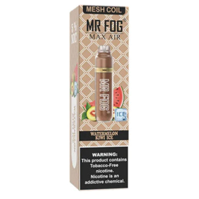 Mr Fog Max Air Watermelon Kiwi Ice Disposable Kit 3000 puffs 8ml Best Sales Price - Disposables