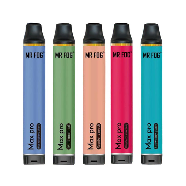 Mr Fog Max Pro Disposable Vape Kit 1700 Puffs 5ml Best Sales Price - Disposables