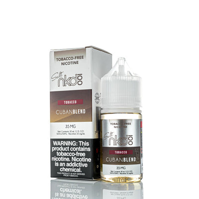 NKD 100 TFN Salt E-Liquid - Cuban Blend - 30ml Best Sales Price - Salt Nic Vape Juice