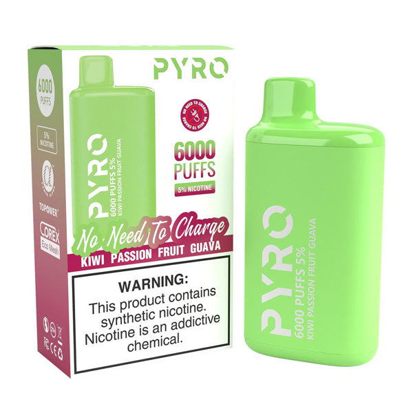 Pyro Disposable | 6000 Puffs | 13ml | 5% Best Sales Price - Disposables