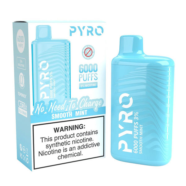 Pyro Disposable | 6000 Puffs | 13ml | 5% Best Sales Price - Disposables