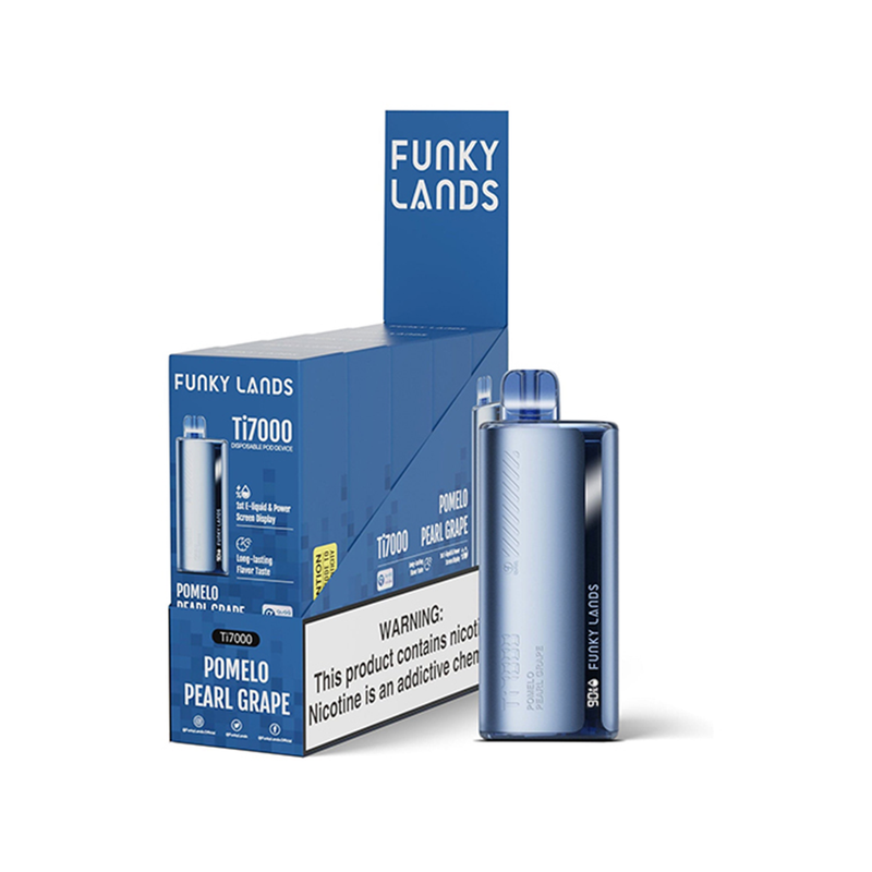 Funky Lands Ti7000 Disposable 7000 Puff 12.8mL 40-50mg Best Sales Price - Disposables