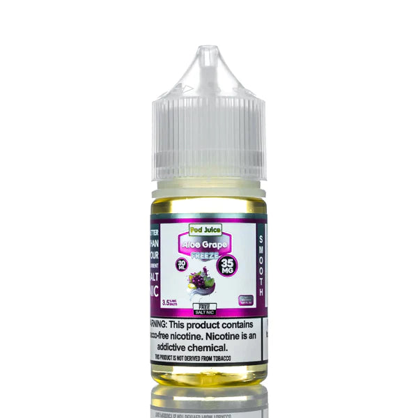 Pod Juice Salt - Aloe Grape Freeze 30ml Best Sales Price - Salt Nic Vape Juice