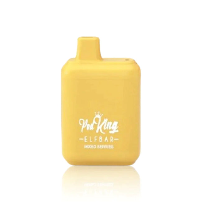 Pod King Elf Bar XC5000 Vape Flavor Kit Mixed Berry Best Sales Price - Disposables