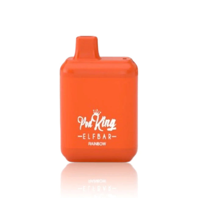 Pod King Elf Bar XC5000 Vape Flavor Kit Rainbow (Skittles Candy / Rainbow) Best Sales Price - Disposables