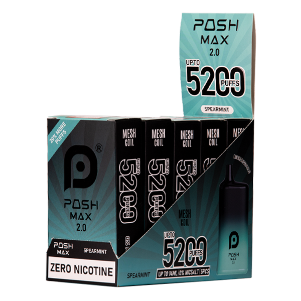 Spearmint Posh Max 2.0 Best Sales Price - Disposables