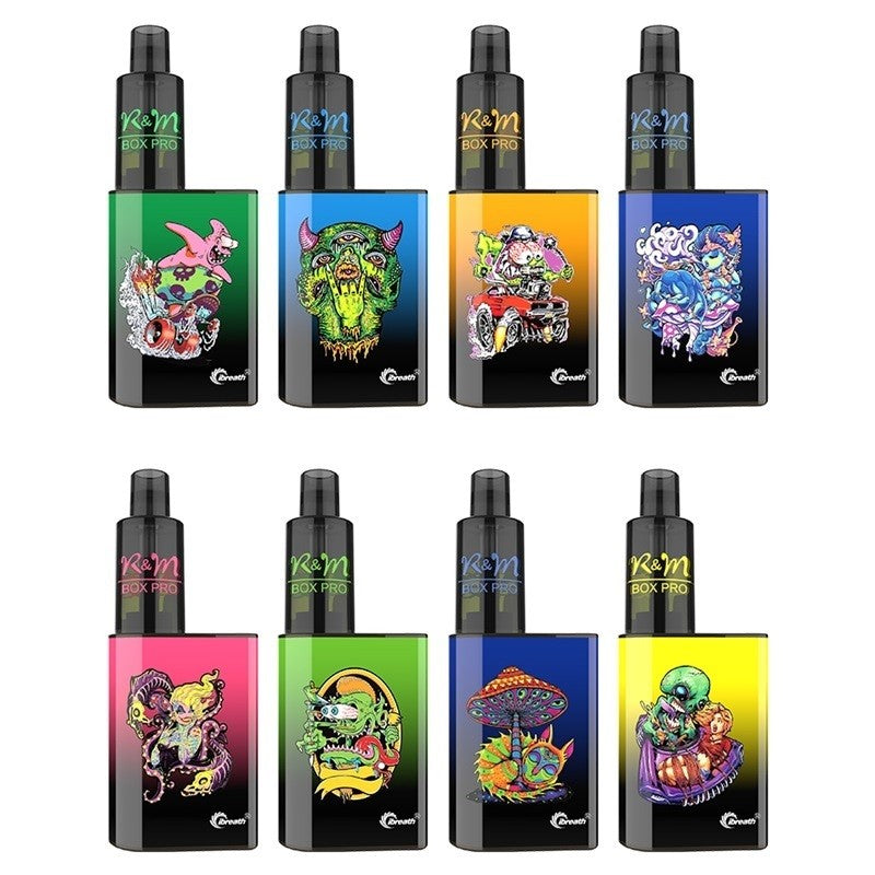 R and M Box Pro Disposable Vape Kit 6000 Puffs 10ml Lush Ice Best Sales Price - Disposables