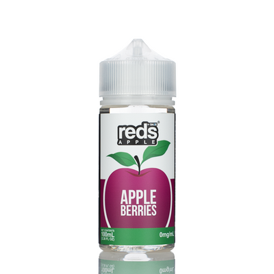 7 Daze Reds Apple - No Nicotine Vape Juice - 100ml Best Sales Price - eJuice