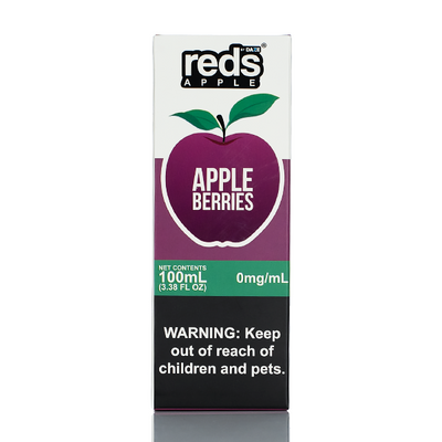 7 Daze Reds Apple - No Nicotine Vape Juice - 100ml Best Sales Price - eJuice