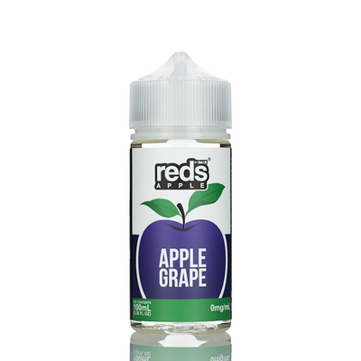 7 Daze Reds Apple - No Nicotine Vape Juice - 100ml Best Sales Price - eJuice