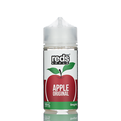 7 Daze Reds Apple - No Nicotine Vape Juice - 100ml Best Sales Price - eJuice