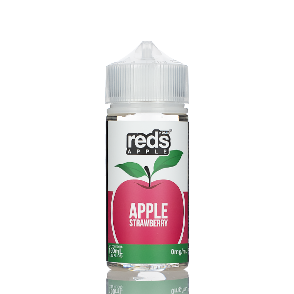 7 Daze Reds Apple - No Nicotine Vape Juice - 100ml Best Sales Price - eJuice