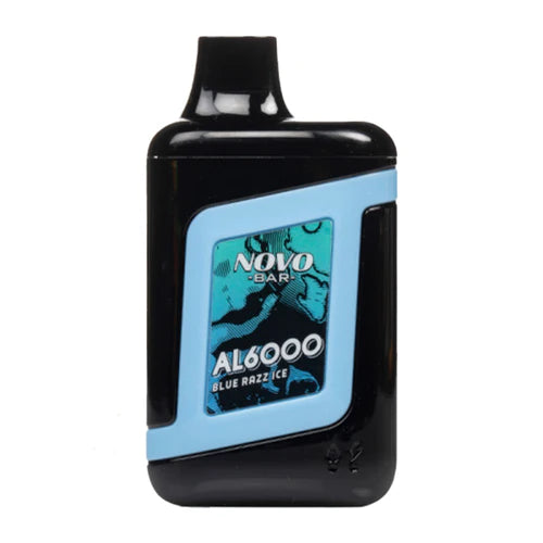 SMOK Novo Bar AL6000 Disposable Vape Kit 6000 Puffs Blue Razz Ice Best Sales Price - Disposables