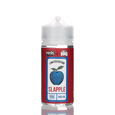 7 Daze Reds Apple x Keep It 100 - Slapple (No Nicotine) Best Sales Price - eJuice
