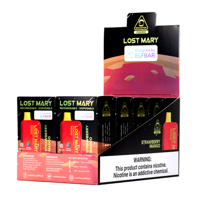 Strawberry Mango Lost Mary OS5000 Best Sales Price - Disposables