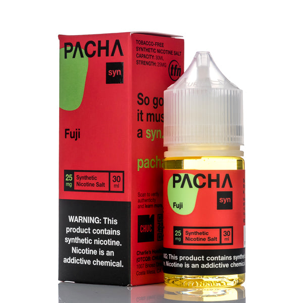 Pachamama Syn Salts Fuji 30ml Best Sales Price - Salt Nic Vape Juice