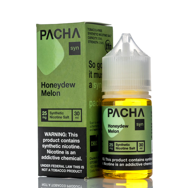 Pachamama Syn Salts Honeydew Melon 30ml Best Sales Price - Salt Nic Vape Juice