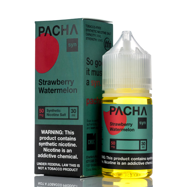 Pachamama Syn Salts Strawberry Watermelon 30ml Best Sales Price - Salt Nic Vape Juice