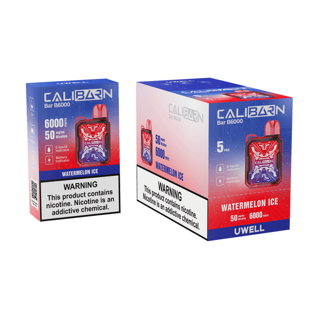 Caliburn Bar B6000 Disposable 12ml Best Sales Price - Disposables