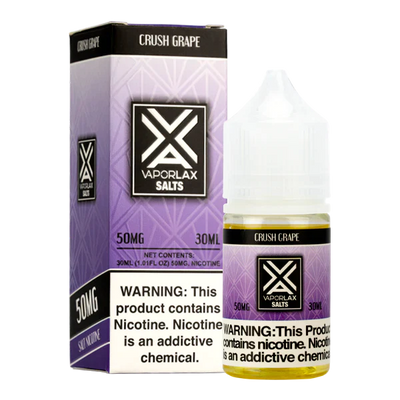 VaporLax Salt Crush Grape Best Sales Price - eJuice