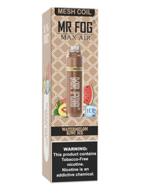 Mr Fog Max Air Watermelon Kiwi Ice Disposable Kit 3000 puffs 8ml Best Sales Price - Disposables