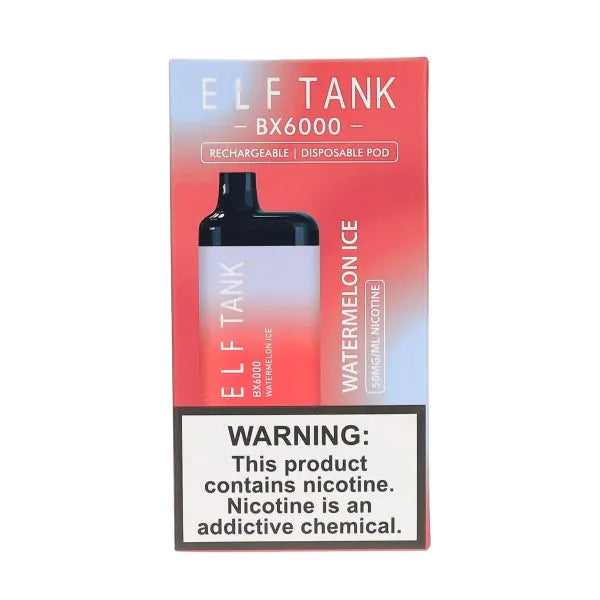 Elf Tank BX6000 Rechargeable Disposable Pod Best Sales Price - Disposables