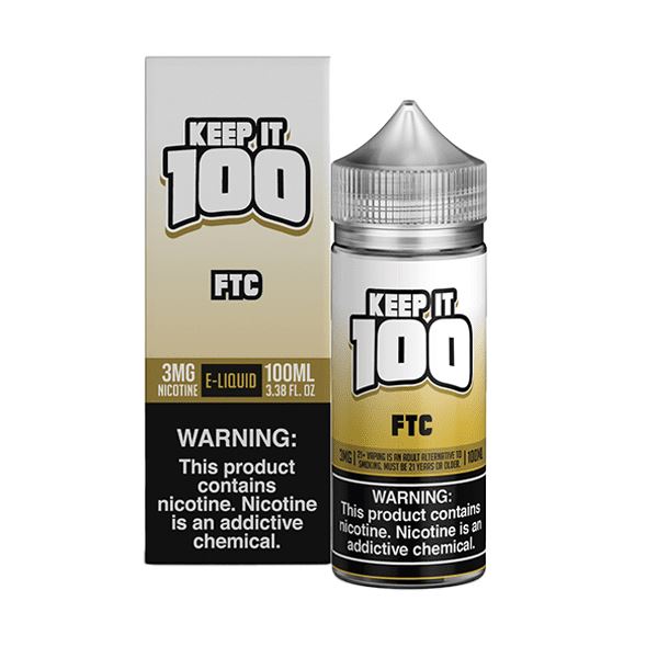 FTC by Keep It 100 Synthetic 100ml Best Sales Price - eJuice