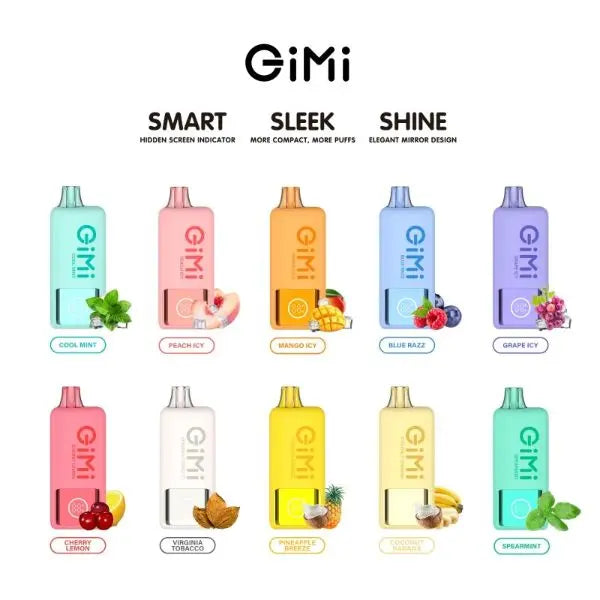 Gimi by FLUM 8500 Puffs Disposable