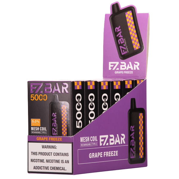 Grape Freeze EZBAR 5000 Best Sales Price - Disposables