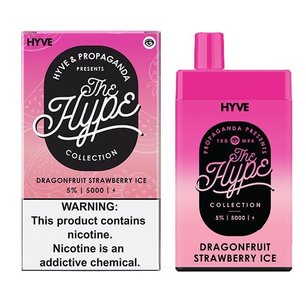 Hype Disposable 5000 Puffs 12mL 5% Best Sales Price - Disposables