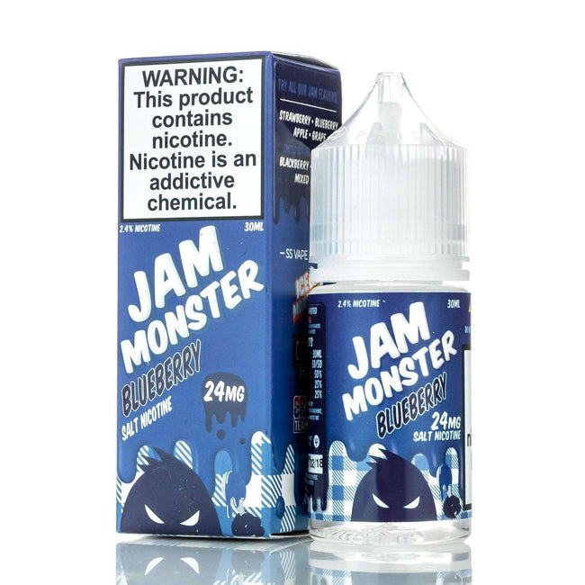 Jam Monster Salts Blueberry 30ml Best Sales Price - Salt Nic Vape Juice