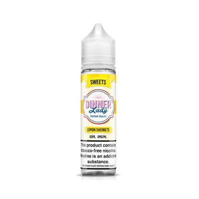 Lemon Sherbets by Dinner Lady Synthetic Series E-Liquid Best Sales Price - eJuice