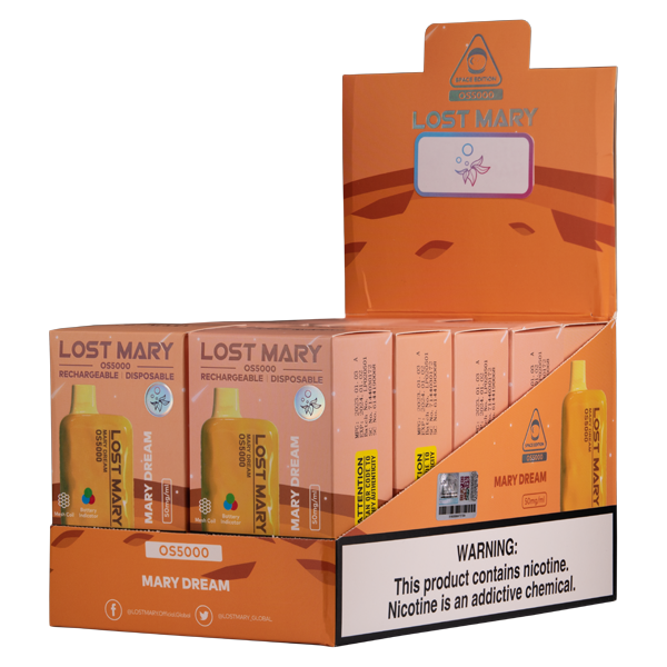 Mary Dream Lost Mary OS5000 Best Sales Price - Disposables