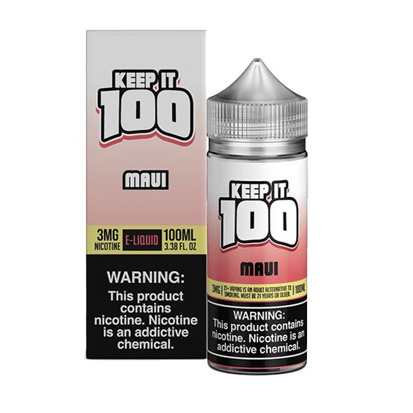 Maui by Keep It 100 Synthetic 100ml Best Sales Price - eJuice