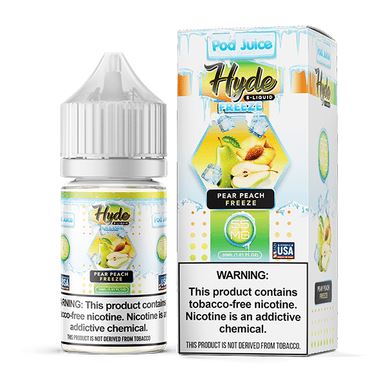 Peach Pear Freeze by Pod Juice - Hyde TFN Salt 30mL Best Sales Price - eJuice