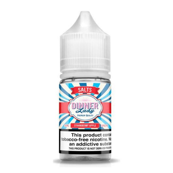 Strawberry Apple by Dinner Lady Tobacco-Free Nicotine Salt 30ml Best Sales Price - eJuice