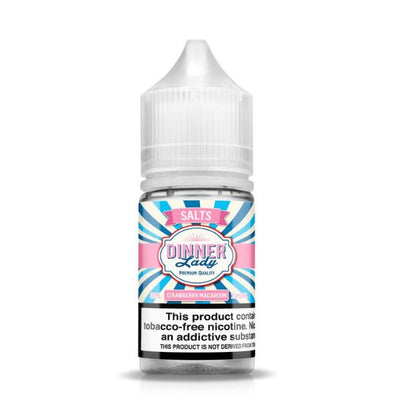 Strawberry Macaroon by Dinner Lady Tobacco-Free Nicotine Salt 30ml Best Sales Price - eJuice